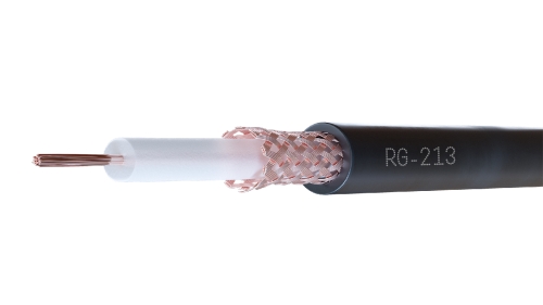 RG-213/U MIL C17 coaxial cable