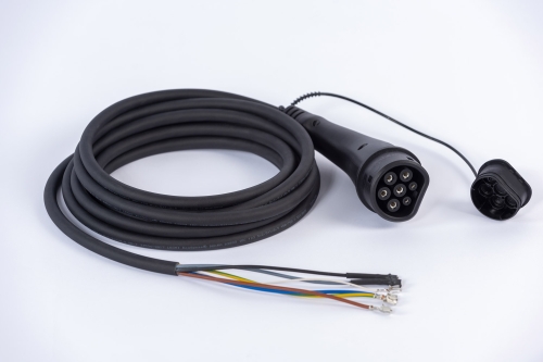 Charging cable type 2 acc. to EN 62196 for wBX16