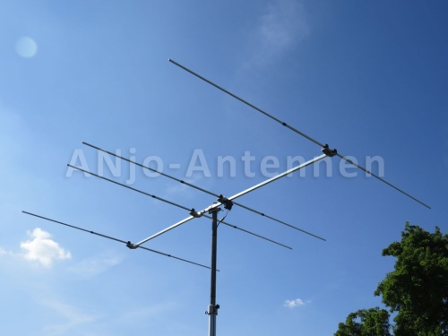 50 MHz 4 Elemente Yagi-Antenne
