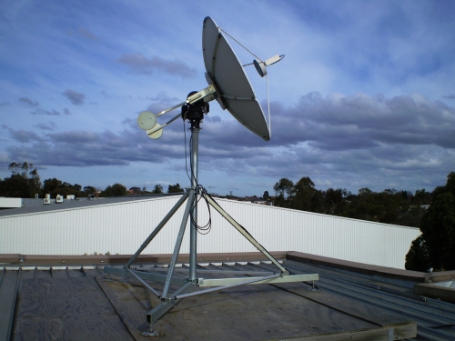 WSS-420 HRPT/CHRPT Weather Satellite System