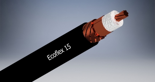 Ecoflex 15  stand. - 1m Koaxkabel